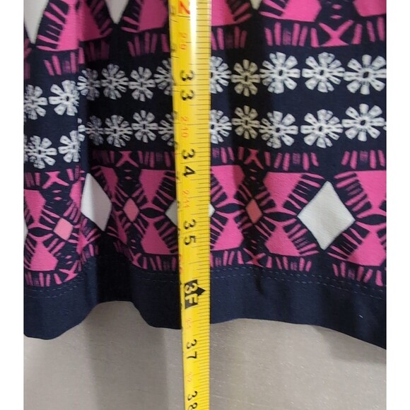 Eliza J Colorful Moroccan Medallion Colorful Sheath Career Dress Women's Size 10 - Picture 7 of 16